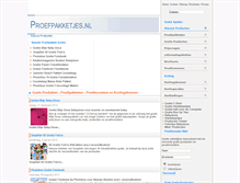 Tablet Screenshot of proefpakketjes.nl